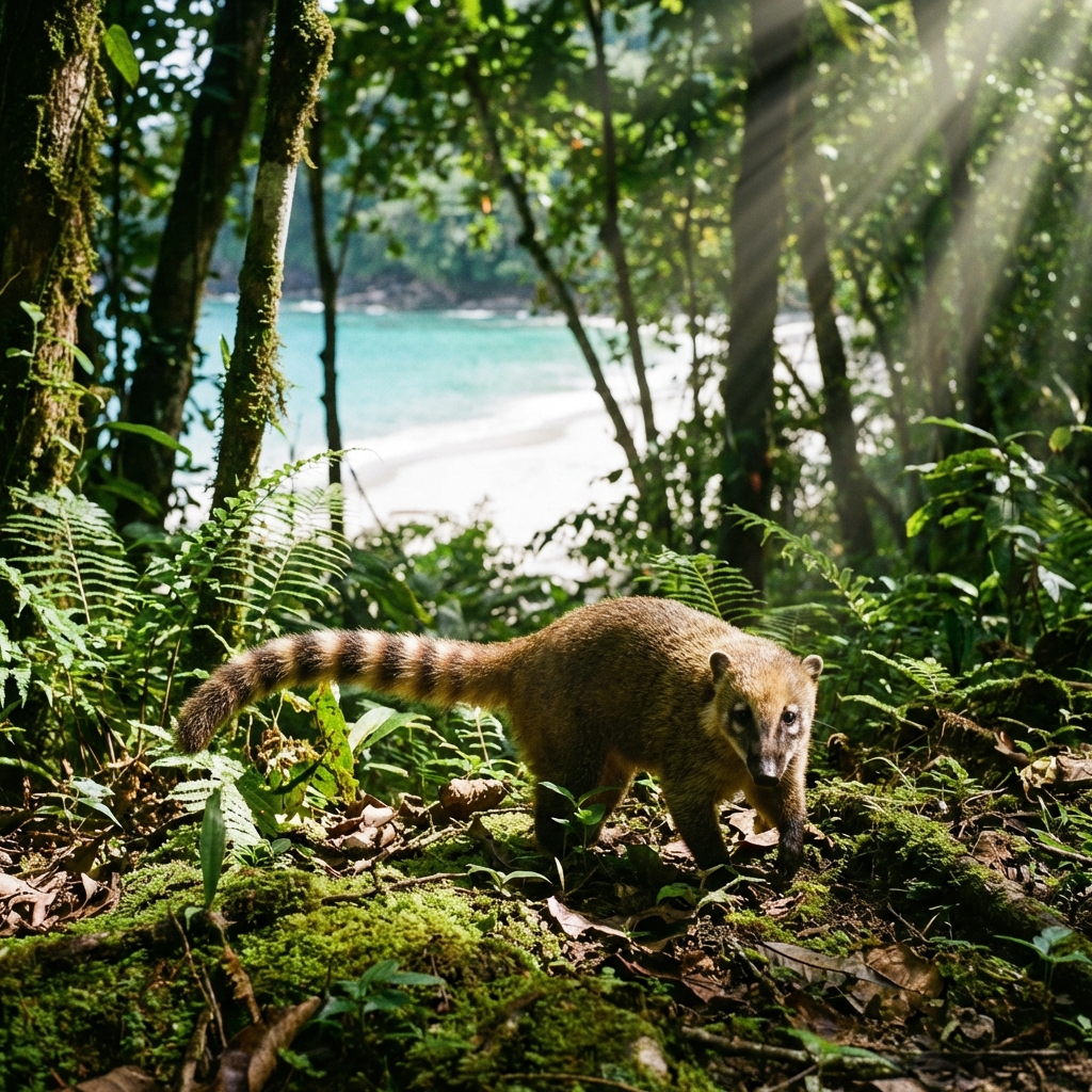 Nature and wildlife in Cabo Blanco Mal Pais, near Cóbano