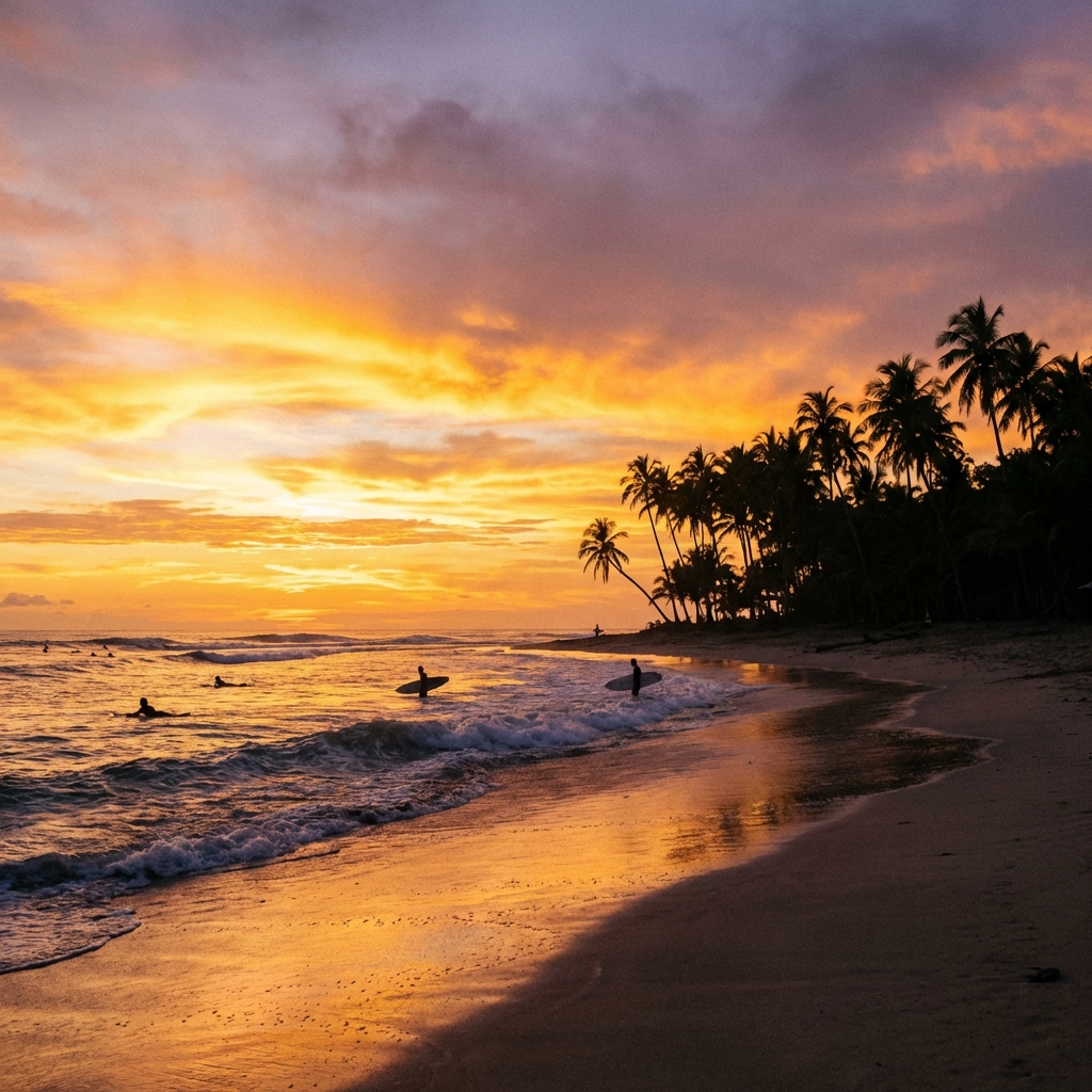 Sunset and surfing in Santa Teresa, vacation rental in Río Negro